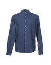 Deperlu Linen Shirt In Slate Blue