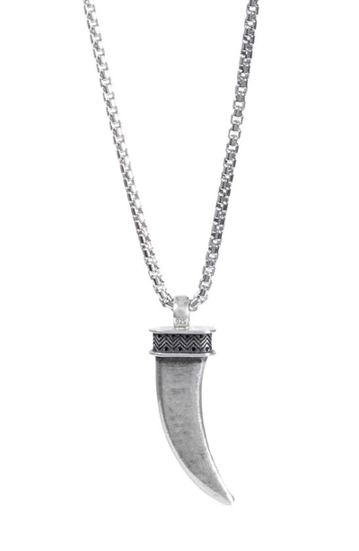 Degs & Sal Dagger Pendant Necklace In Silver