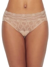 B.tempt'd By Wacoal Lace Kiss Hi-cut Brief In Au Natural