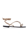 A.emery Kinsley Leather Sandals In Neutral