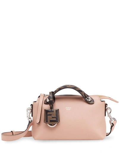 Fendi Mini By The Way Boston Bag In Pink