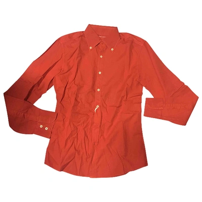Pre-owned Romeo Gigli Shirt In Red