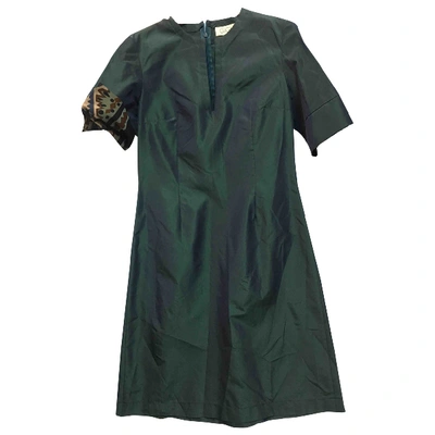 Pre-owned Romeo Gigli Mid-length Dress In Green