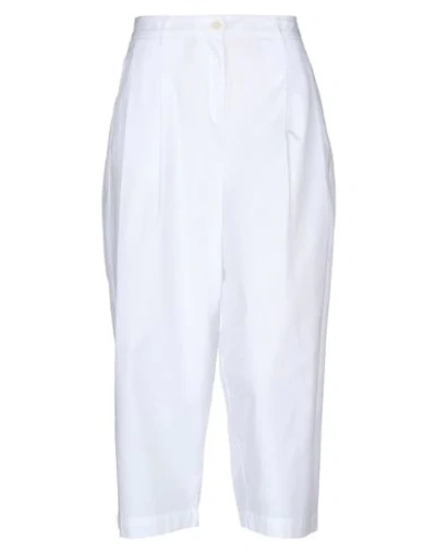 Jejia Cropped Pants & Culottes In White