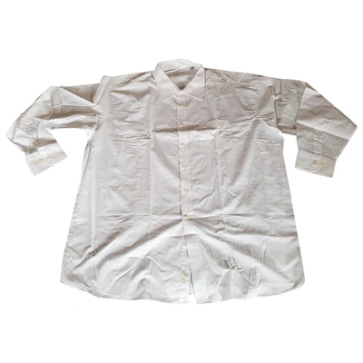 Pre-owned Pierre Cardin Shirt In White