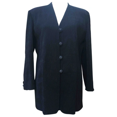 Pre-owned Pierre Cardin Blue Polyester Jacket