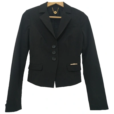 Pre-owned Elisabetta Franchi Jacket In Black