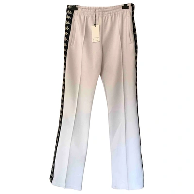 Pre-owned Faith Connexion Trousers In White