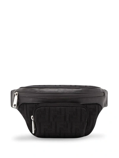 Fendi Neoprene Belt Bag In Black