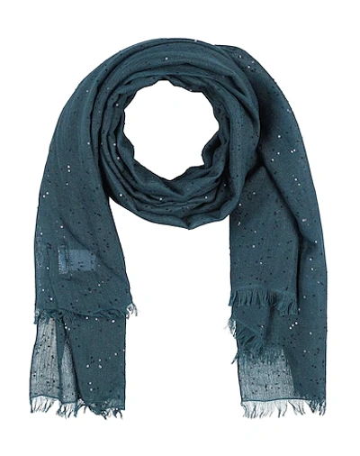 Brunello Cucinelli Scarves In Deep Jade