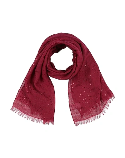Brunello Cucinelli Stoles In Maroon