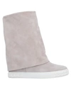 Casadei Ankle Boots In Dove Grey