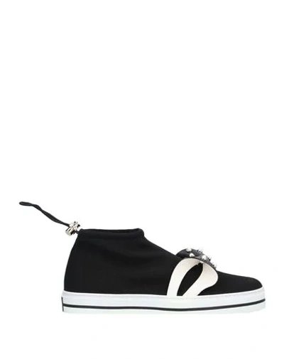 Roger Vivier Sneakers In Black