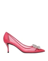 Roger Vivier Pumps In Fuchsia
