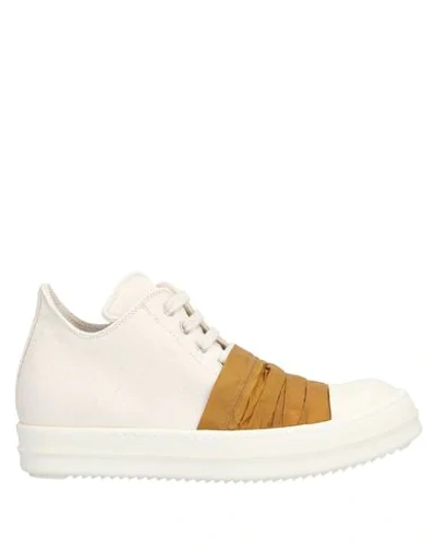 Rick Owens Drkshdw Sneakers In Beige