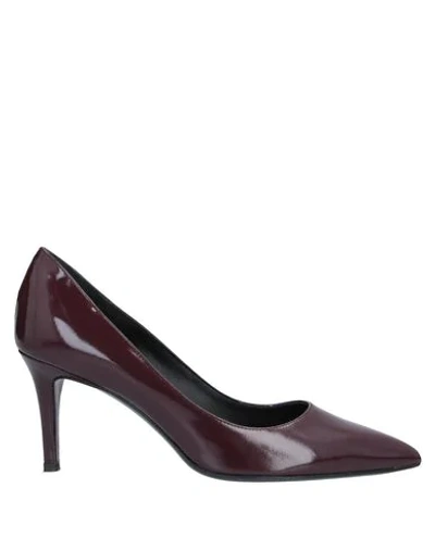 Aperlai Pumps In Deep Purple