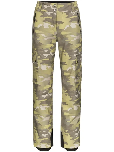 Colmar Camouflage Pattern Ski Trousers In Green