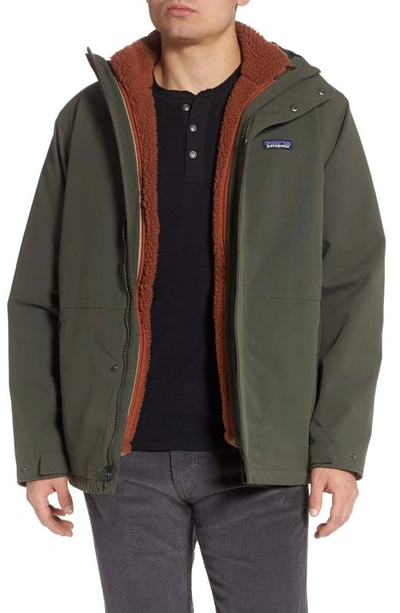 Patagonia Lone Mountain Thermolite(tm) 3-in-1 Jacket In Alder