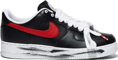 Pre-owned Nike Air Force 1 Low G-dragon Peaceminusone Para-noise (korea Exclusive) In Black/red-white