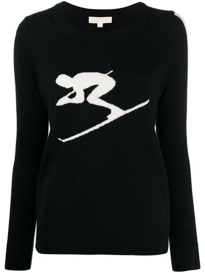 Michael Michael Kors Skiing Man Jumper In Black