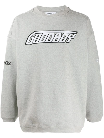 Goodboy Logo Sweatshirt In Grey