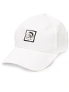 Diesel Mohawk Logo Baseball Cap In White