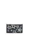 Dolce & Gabbana Star Print Card Holder In Black,white