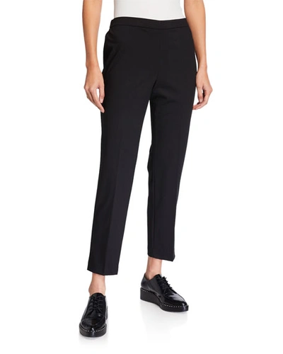 Calvin Klein Straight-leg Pants In Black