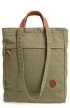 Fjall Raven Totepack No.1 Water Resistant Tote In Green