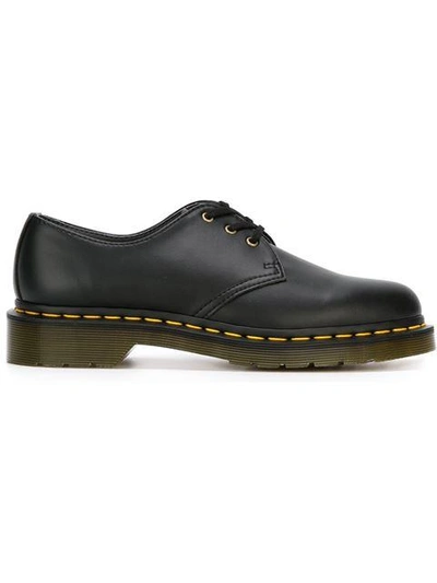 Dr. Martens' Virginia Laced Up Shoes In Black