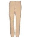 Grey Daniele Alessandrini Casual Pants In Beige