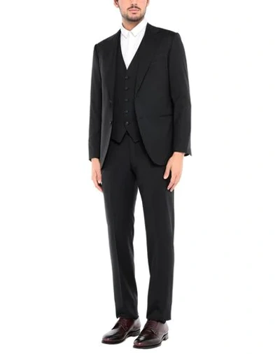 Caruso Suits In Black