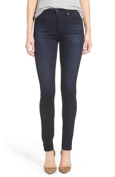 Ag Farah High-rise Stretch Skinny Ankle Jeans In Concord