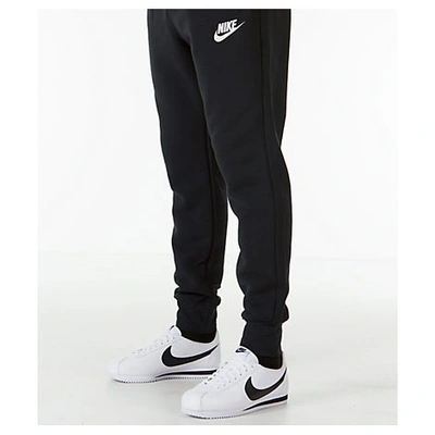 Nike Heritage Tapered French-terry Sweatpants In Black