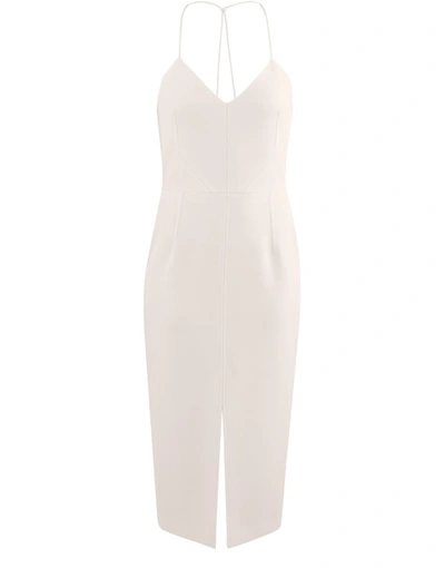 Roland Mouret Cannock Dress In Blush