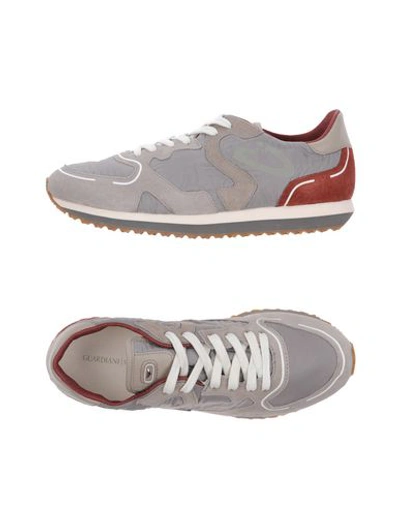 Alberto Guardiani Sneakers In Light Grey