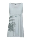 Blauer Tank Top In Grey