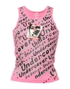 Spy Tank Top In Pink