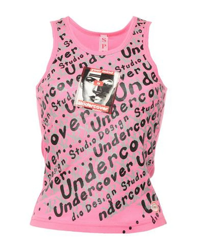 Spy Tank Top In Pink