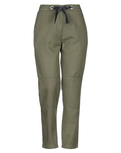 Eleventy Army Pants In Green