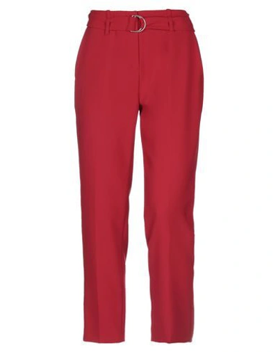 Cambio Casual Pants In Red