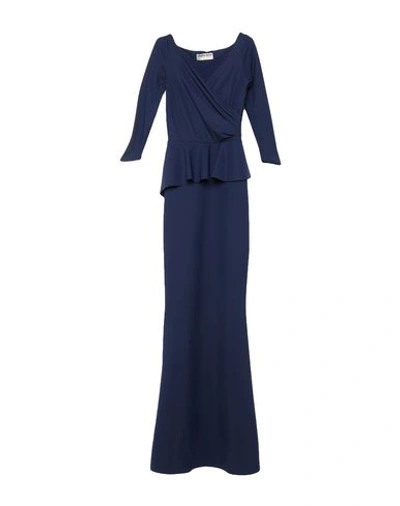 Chiara Boni La Petite Robe Long Dresses In Dark Blue