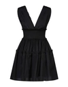 Fausto Puglisi Short Dress In Black