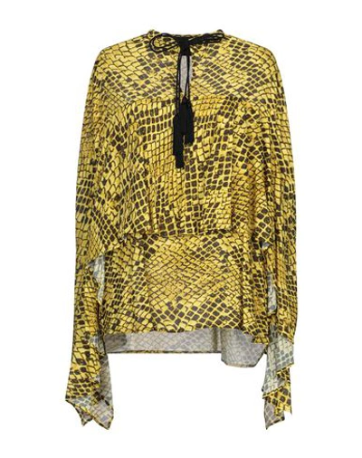 Christian Pellizzari Blouses In Yellow