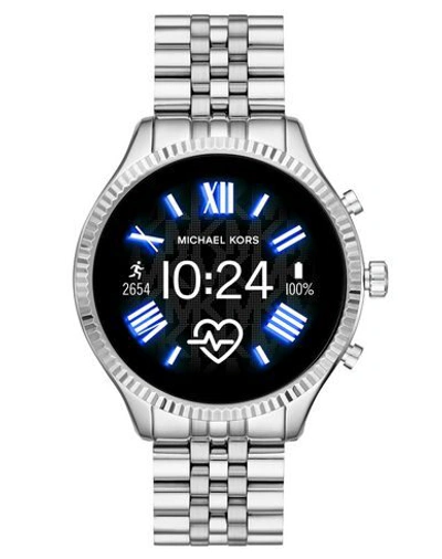 Michael Kors Wrist Watch In Silver