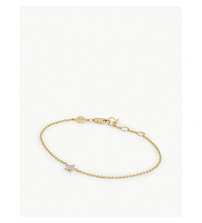 Missoma Pavé Star 18ct Bracelet In Gold