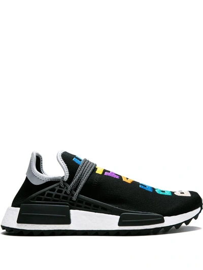 Adidas Originals X Pharrell Williams Hu Nmd Trail Sneakers In Black