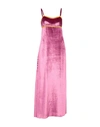Alberta Ferretti Long Dresses In Purple