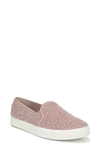 Vince Blair 5 Barry Shearling Fabric Slip-on Sneakers In Esme