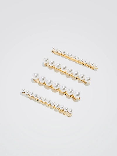 Lelet Ny Pearl Strand Bobbi Set Of 4 In 14k Gold